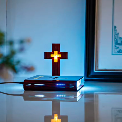 Floating Bible Lamp