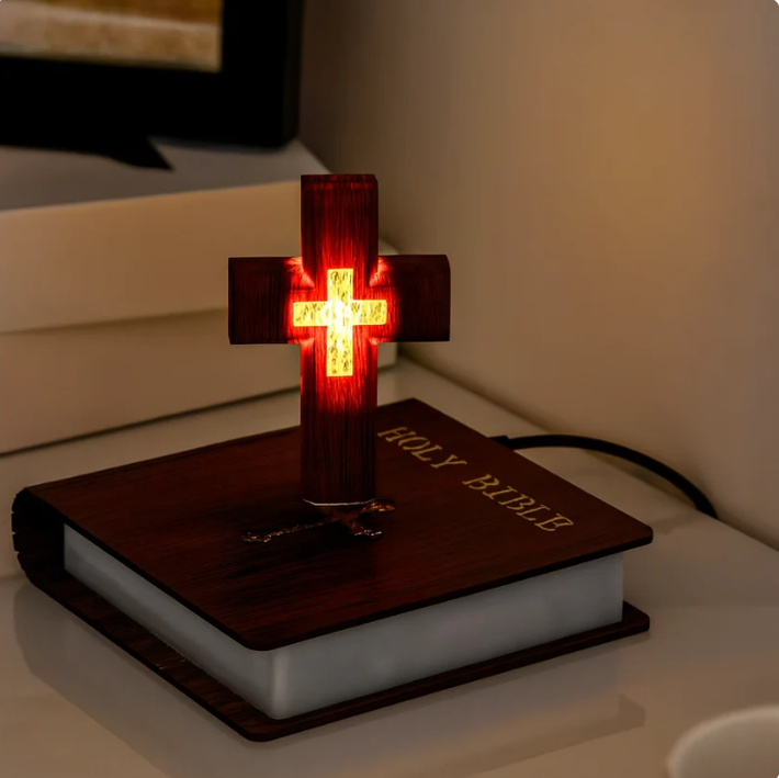 Floating Bible Lamp
